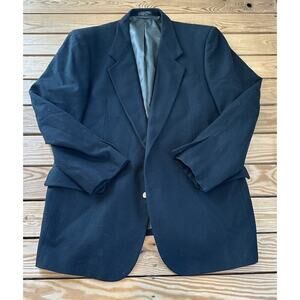 Piero Butti Lambswool Suit Coat Size 44 Men’s Green